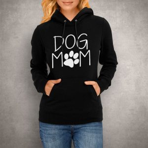 Dog Mom Hoodie Black v3