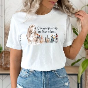 Dog Mom Tshirt White v5